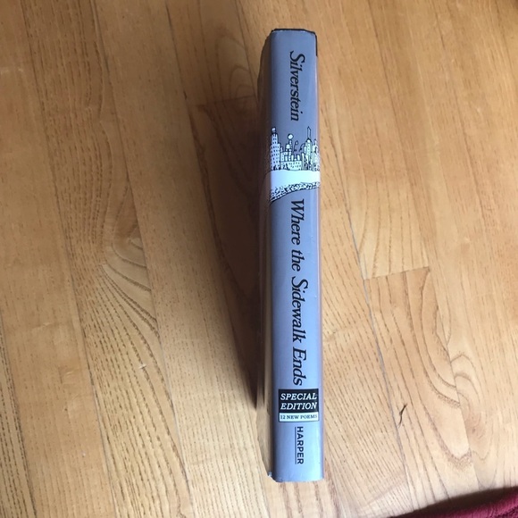 Where the Sidewalk Ends poem book by Shel Silverstein special edition hard cover - Picture 2 of 11